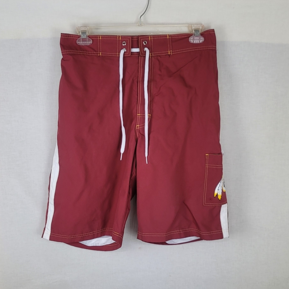 Washington Redskins Swim Trunks Sz XL